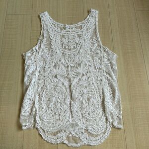 Lace tank